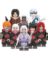 8pcs Naruto Team Taka Sasuke Suigetsu Karin Jugo Kimimaro Itachi Minifig... - $21.99