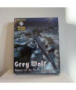 Sealed NIB Grey Wolf Hunter of the North Atlantic (1994) Big Box PC Seal... - $98.01
