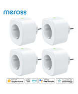 Meross HomeKit Smart Socket EU 16A - Voice Controlled Plug via Alexa Goo... - £16.33 GBP+