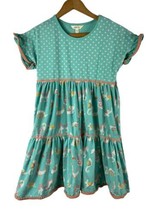 Matilda Jane Dress Size 12 Girls Knit Unicorn Bunny Swans Ducks Dolphins Blue - £36.51 GBP