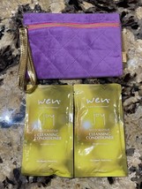 Lot 2 WEN Restorative Cleansing Conditioner Travel Packs 2oz ea 4 oz Tot... - £10.22 GBP