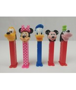 Vintage Lot Of 5 Disney Pez Dispensers Goofy, Mickey, Minnie, Pluto, &amp; D... - $17.58 CAD