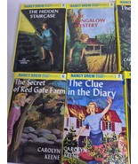 Lot Of 8 Nancy Drew Books Mystery Flashlight Hard Cover Series 2 Thru 9 - $524.47 MXN