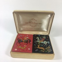 Vintage Whitman Playing Cards In Windsor Imperial Box Hindu Indian Theme - £20.69 GBP