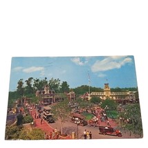 Postcard Disneyland Town Square Main Street Chrome Posted - £11.13 GBP