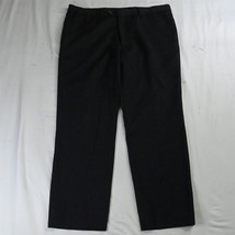 Pronto Uomo 38 x 30 Dark Gray Flat Front Straight Wool Mens Dress Pants - $14.99