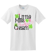 Little Miss Lucky Charm Shirt, St. Patricks Day Shirt for Kids, Lucky Ch... - £11.88 GBP+