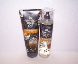 Bath &amp; Body Works Vanilla Mocha Cafe Fine Fragrance Mist &amp; Ultra Shea Body Cream - £37.56 GBP