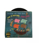 Vintage Vinyl 7” 45 RPM Cricket Records Children’s SONGS OF THE SEA 1950s - £17.22 GBP