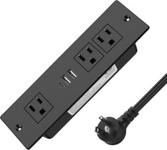 Recessed Power Strip With Usb Ports, Furniture 20W Pd Fast Charging Usb-C Port - $43.98