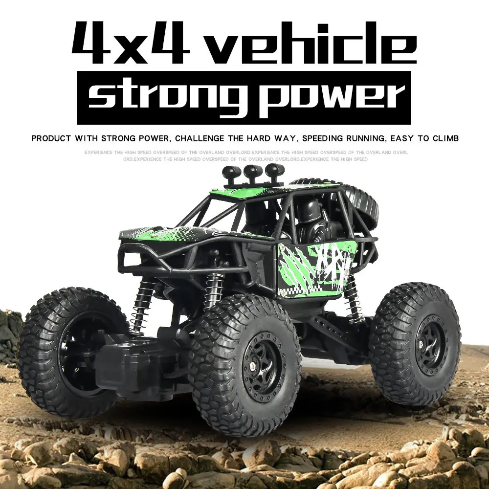 4WD RC Car Children&#39;s Rechargeable Electric Remote Control Climbing Vehicle 1:22 - £30.07 GBP+