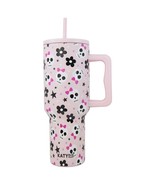 Pink Skull Flower Bows Halloween 38 Oz Insulated Stainless Steel Tumbler... - $709.92 MXN