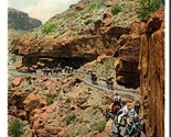 Hermits Sentiero Cliffs Grand Canyon Arizona Az Unp Fred Harvey Wb Carto... - $4.04