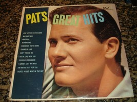 Pat Boone - Pat&#39;s Great Hits (LP, 1957) VG/VG- Rare Vintage Dot Records - £3.76 GBP