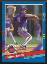 1991 Donruss #322 - John Franco - New York Mets - £1.17 GBP