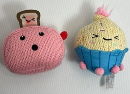 Ami Ami&#39;s “Fritz &amp; Krisp Toaster &amp; Bread” 4&quot; Mini Crochet Plush Rare &amp; Cuppy - £6.07 GBP