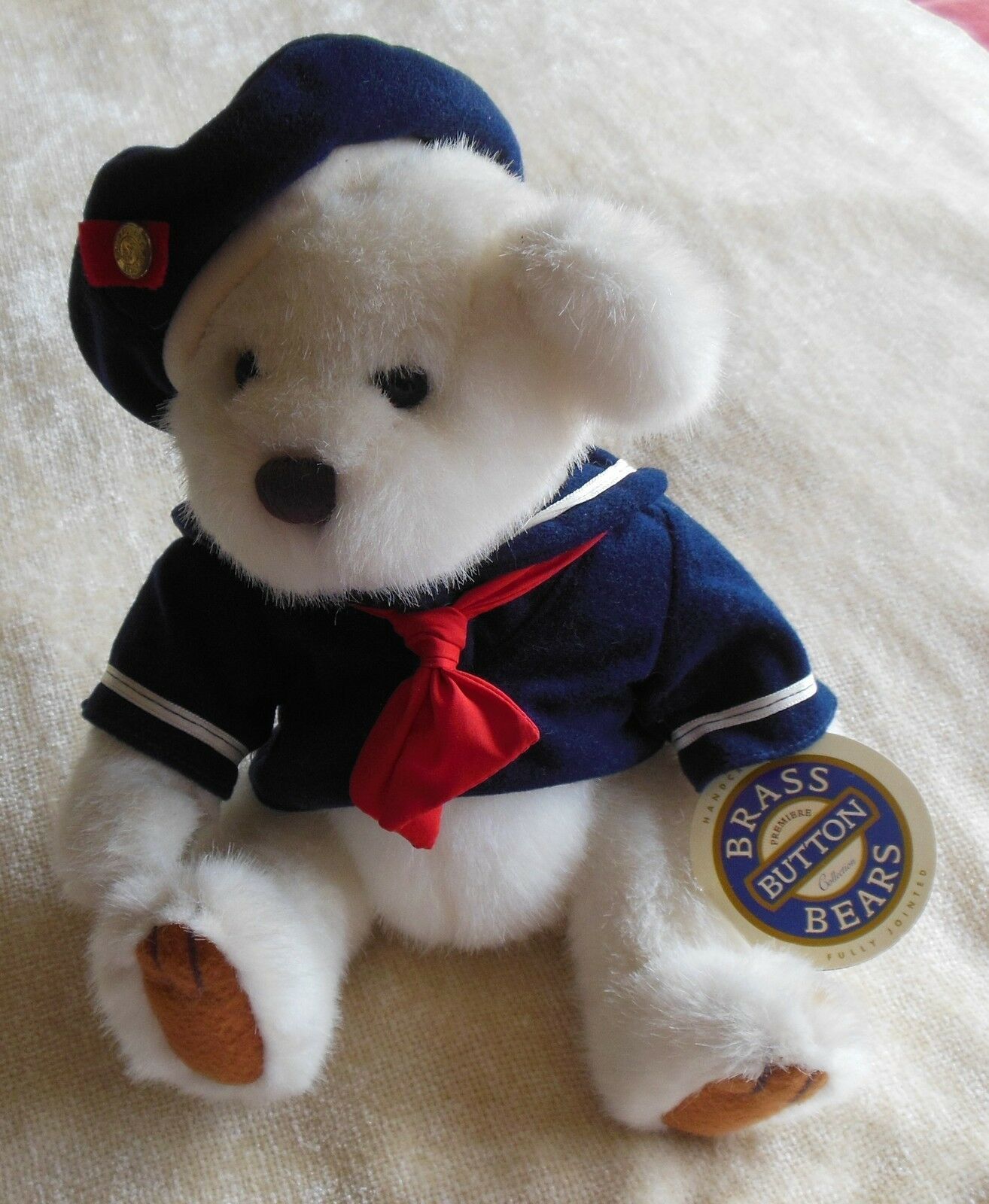Primary image for Brass Button Bear Premier Collection 1996 "Taylor, The Bear of Happiness"