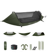 ETROL Camping Hammock with Mosquito Net,3 in 1 Function Parachute Portab... - $226.76