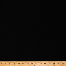 4-Way Stretch Knit Black 60&quot; Cotton/Poly/Spandex Fabric by the Yard D343.25 - £10.37 GBP