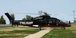 DONALD TRUMP HELICOPTER 8X10 PHOTO PICTURE WIDE BORDER - $4.94
