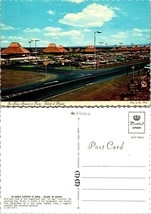 Hawaii Kona Ke-Ahole Airport Runway Cars Terminal Coastline VTG Postcard - £7.51 GBP