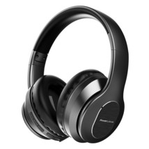 PowerLocus Active Noise Cancelling Headphones Over Ear, Wireless Headphones with - £38.31 GBP