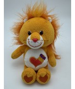 2004 Care Bear Cousins 9” Plush Brave Heart Lion - $9.49