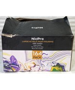 NicPro 164 Pack Large Volume Acrylic Pouring Kit Art Supplies - $1,019.82 MXN