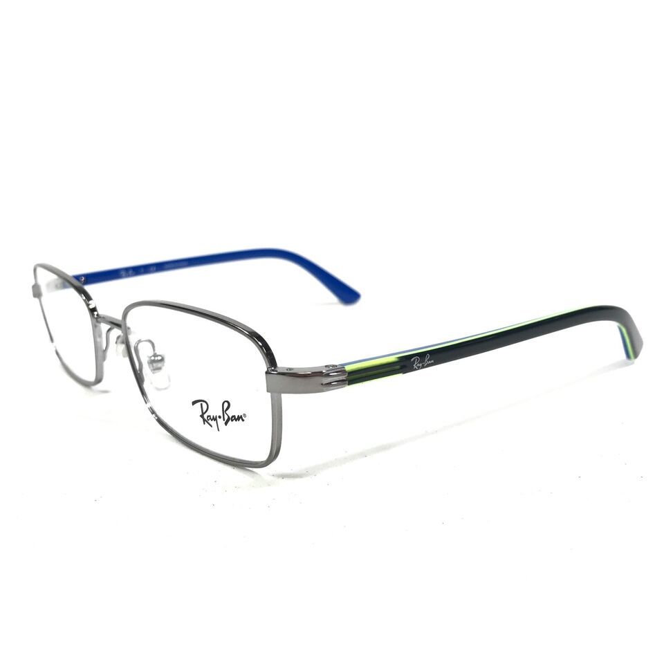 Ray-Ban RB1037 4023 Kids Eyeglasses Frames Black Blue Silver Full Rim 47... - $24.73
