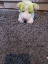 Green,Purple And White Dog Plush - £10.78 GBP