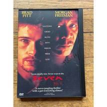 Seven - DVD with Brad Pitt &amp; Morgan Freeman - 2004 - £3.47 GBP