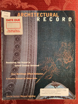 Architectural Record Design Magazine February 1999 Grand Central New York City - £17.21 GBP