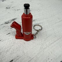 Novelty Pocket Lighter “Hydraulic Lifting Jack” Lighter VTG - $28.71