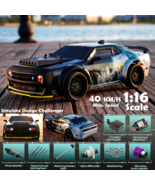 RC Racing Car High Speed Drift 4WD Full Proportional Control Dodge Chall... - €85,82 EUR