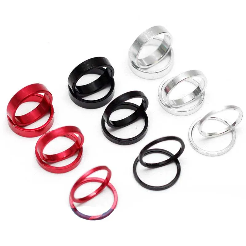 5pcs cnc alloy bike spacer shim for bicycle chainring bolt 1mm 2mm 3mm 5mm thumb155 crop