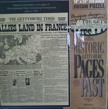Allies Land In France - The Gettysburg  Times 6/6/1944 Puzzle 750 Pieces... - £14.73 GBP