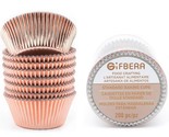Gifbera Rose Gold Foil Cupcake Liners Standard Baking Cups Muffin Wrappe... - $17.99