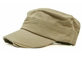 Summer Cap Army Hat Cadet Castro Military Baseball Vintage Cotton Caps B... - $19.90