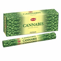 Hem Cannabis Incense Sticks Natural Hand Rolled Fragrance Agarbatti 120 Sticks - £14.65 GBP