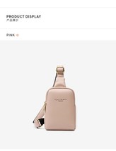 YOJESSY Women Waist Pa Leather Fanny Letter Bags New High Quality Shoulder Wild  - £21.88 GBP