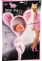 Forum Novelties Women&#39;s Pig Costume Accessory Kit, Pink, One Size - £57.00 GBP