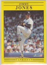 M) 1991 Fleer Baseball Trading Card - Jimmy Jones #667 - $1.97