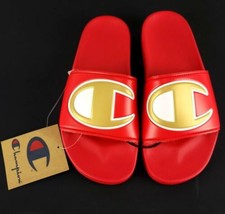 Champion Red Womens Slide Size 10 CP101600W New - $25.64
