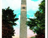 Old Bennington Vermont VT Battle Monument UNP Unused Vtg Postcard 1920s T10 - $2.92