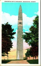 Old Bennington Vermont VT Battle Monument UNP Unused Vtg Postcard 1920s T10 - £2.31 GBP