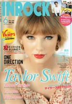 INROCK Jun 2014 6 Japan Music Magazine One Direction Taylor Swift - £27.54 GBP