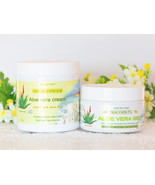 Natural Aloe Vera Gift Set: Cream &amp; Gel,Healing Minerals from the Dead S... - $61.00