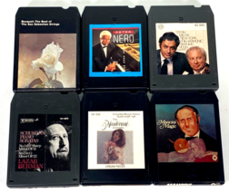 Lot of 6 Various Vintage 8-Track Tapes - Classical Music - £20.90 GBP