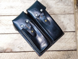 Stechkin Leather Pouch 4 Magazines Vintage USSR Soviet Russian RED Army,... - $43.56