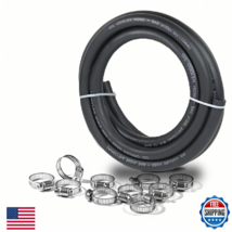 3/8 Transmission Oil Cooler Hose J1532 Power Steering Hose 20FT Clamps - $57.82